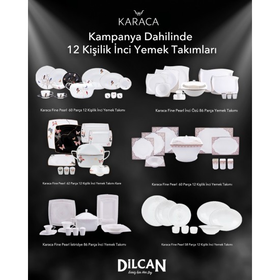 Karaca Dolu Dolu Yeni Yıl Paketi Karaca Dolu Dolu Yeni Yıl Paketi